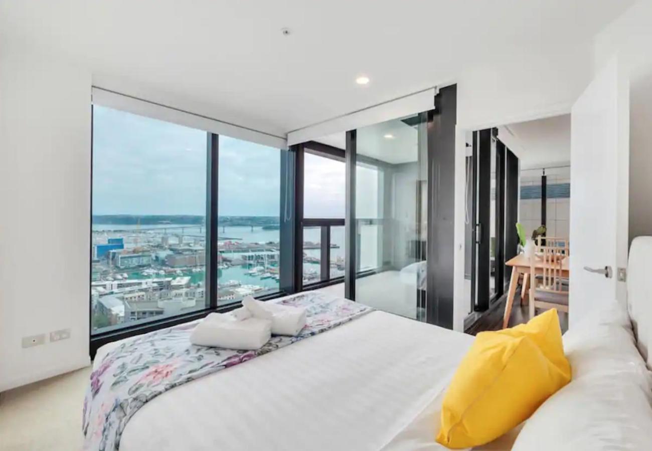 Gorgeous Seaview 2 Bedroom Apartment In Auckland Cbd Dış mekan fotoğraf