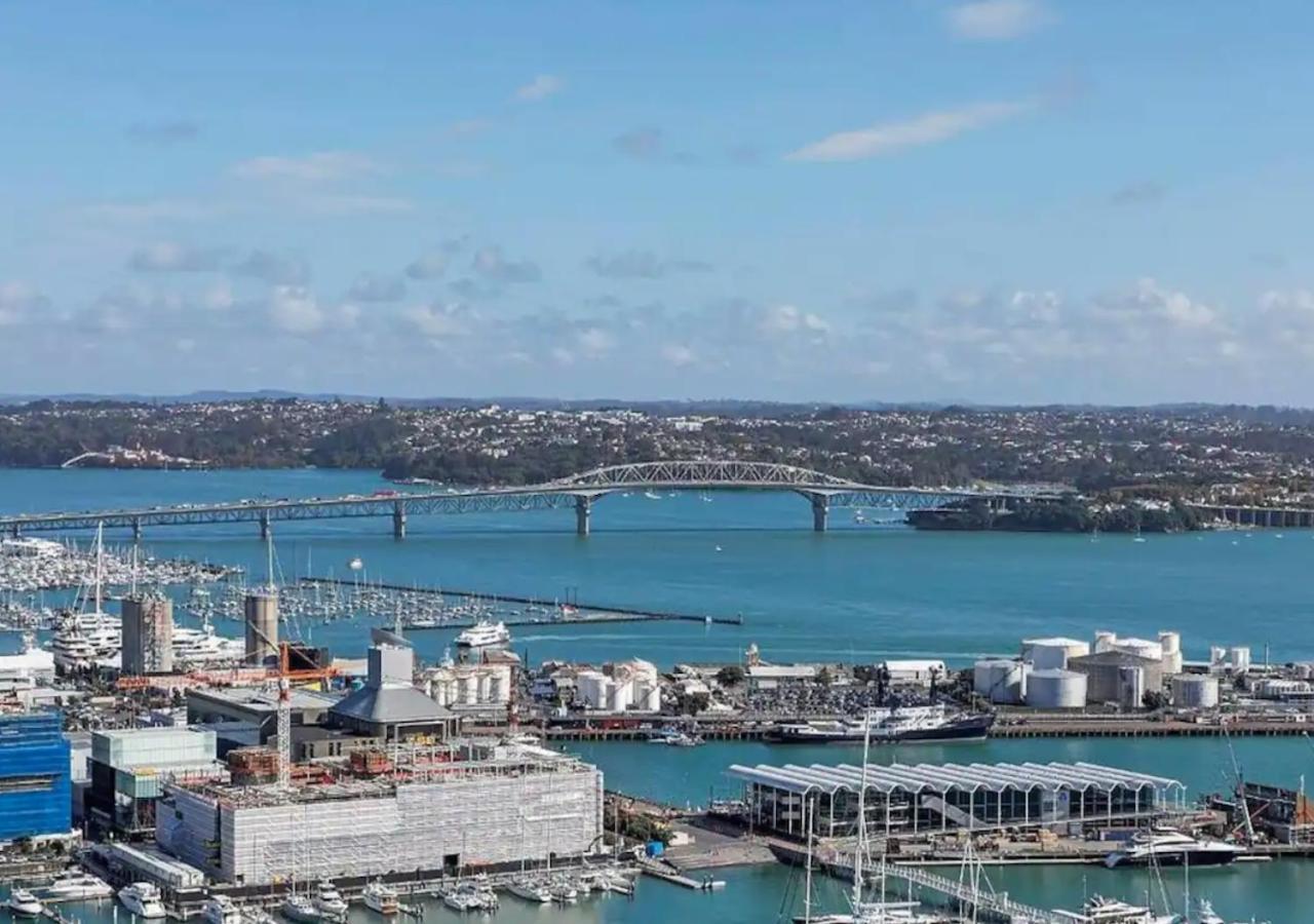 Gorgeous Seaview 2 Bedroom Apartment In Auckland Cbd Dış mekan fotoğraf
