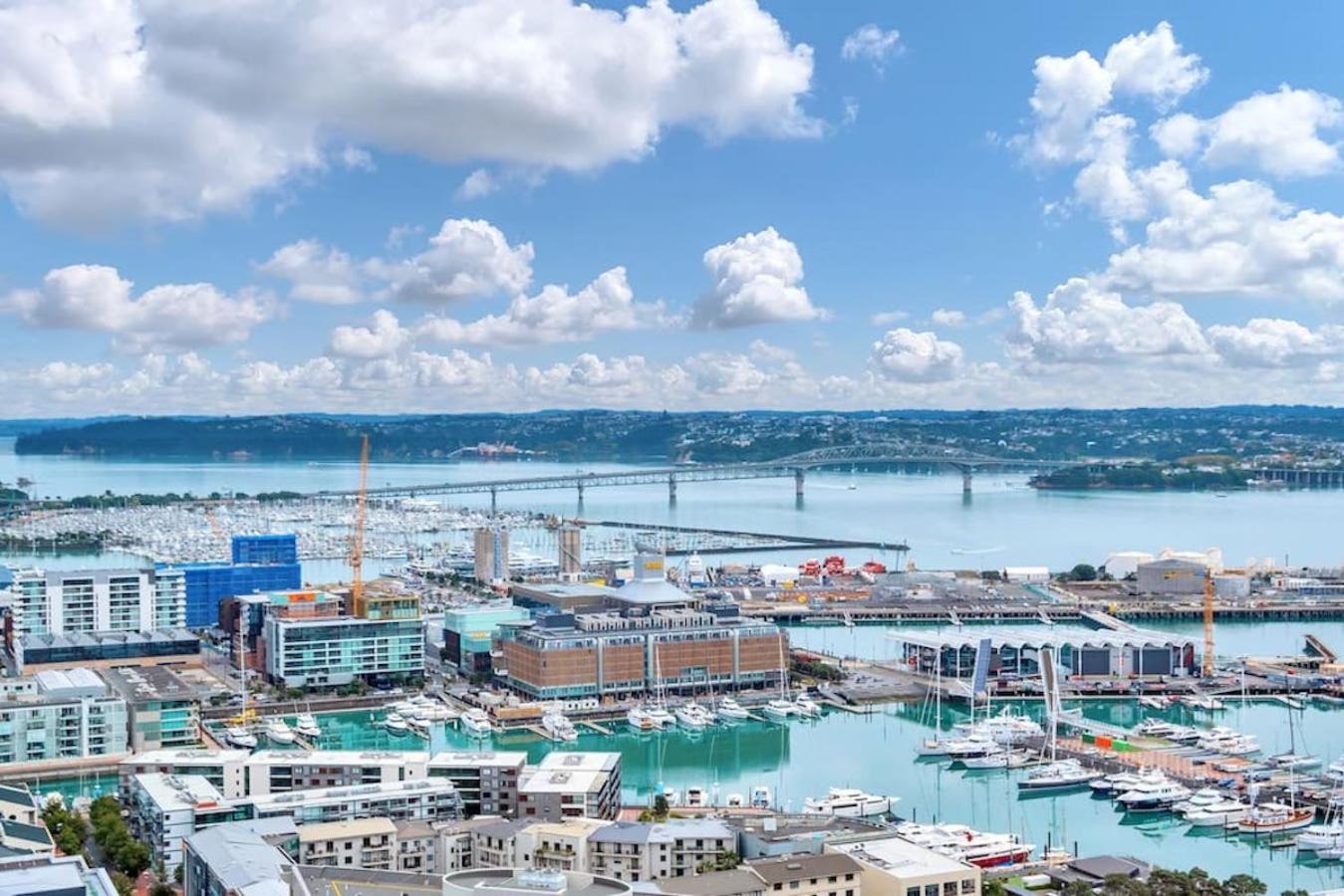 Gorgeous Seaview 2 Bedroom Apartment In Auckland Cbd Dış mekan fotoğraf