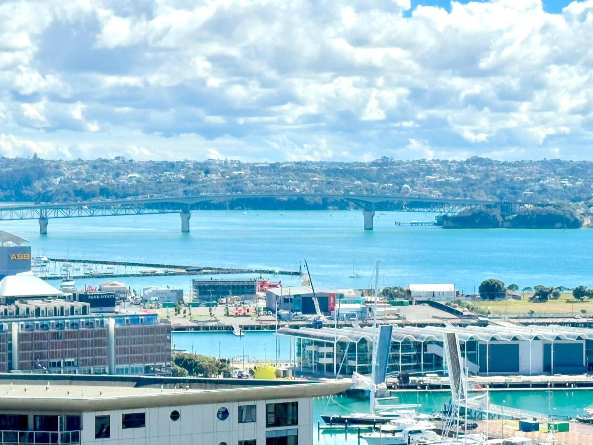 Gorgeous Seaview 2 Bedroom Apartment In Auckland Cbd Dış mekan fotoğraf